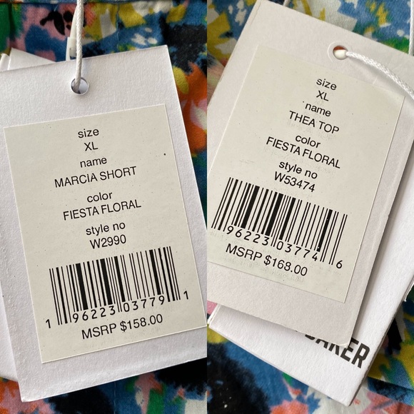 💐 WALTER BAKER MATCHING SET: MARCIA SHORT + THEA TOP IN FIESTA FLORAL (no belt) - Picture 12 of 16